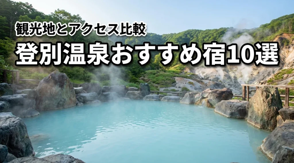 【登別温泉】おすすめ宿10選を比較！人気観光地やアクセス方法まで旅行の正解を公開