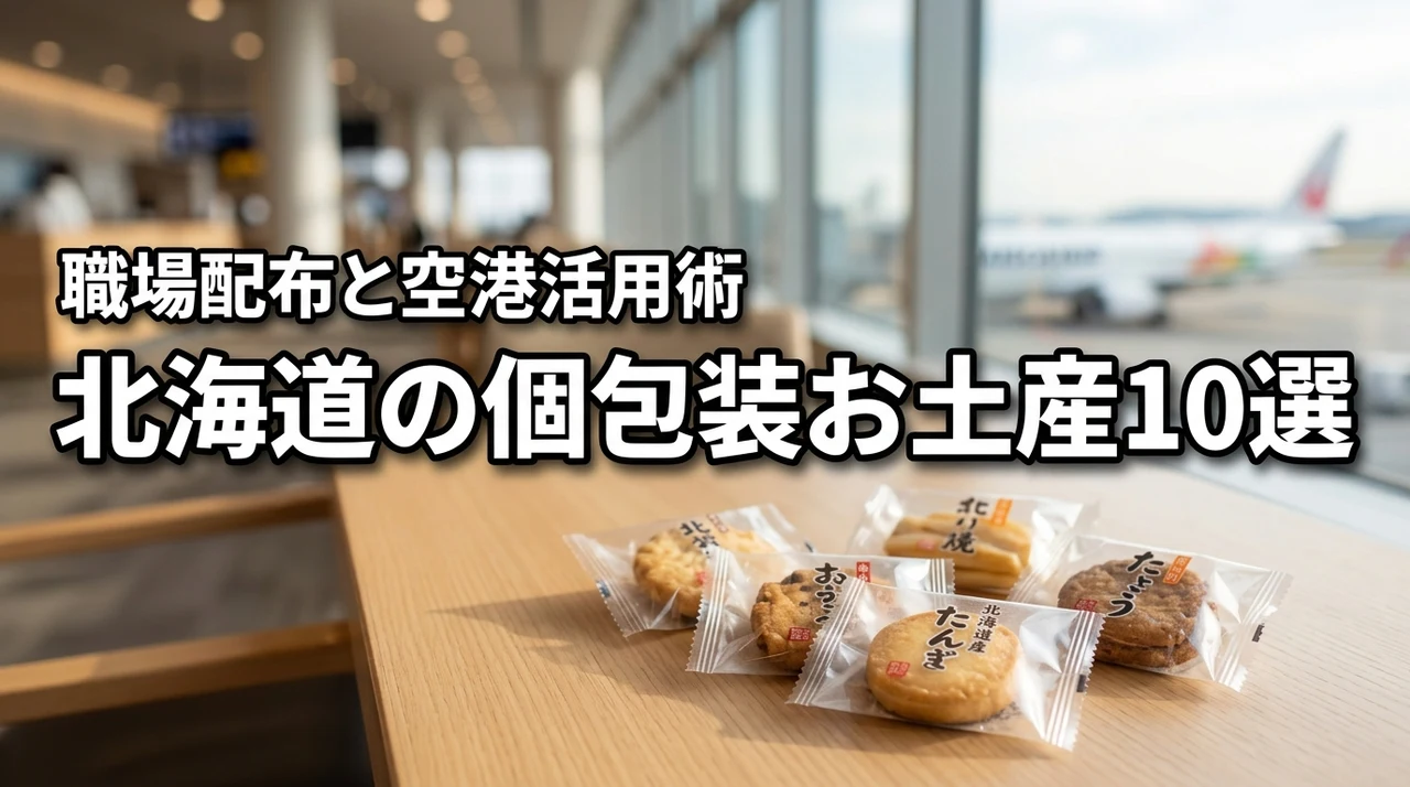 【北海道のお土産は個包装が正解】職場配布に便利な人気10選と空港での賢い買い方