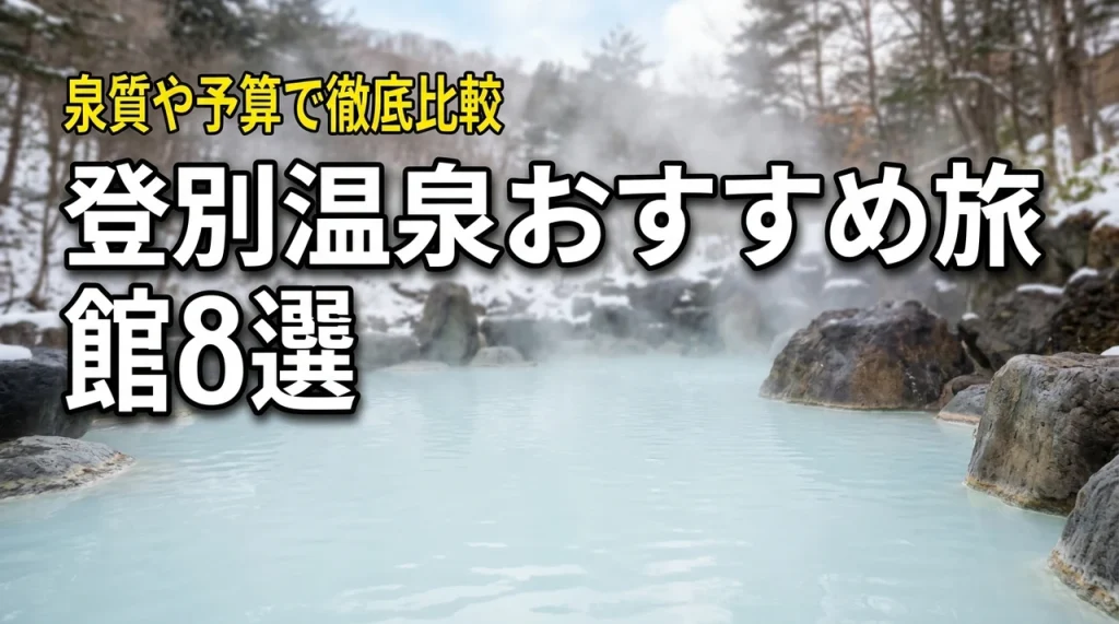 登別温泉おすすめ旅館比較！人気宿8選を泉質や予算で徹底的に比べました