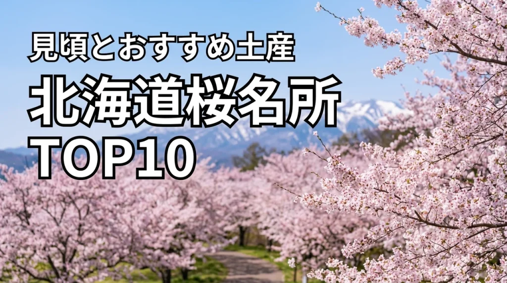 北海道桜名所ランキングTOP10！見頃の時期や周辺のおすすめ土産を詳しく紹介