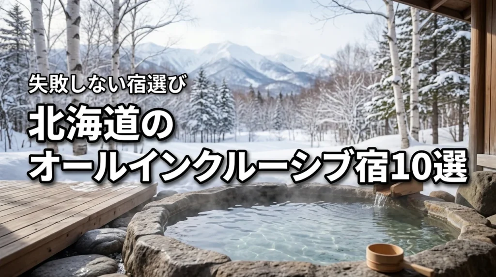 北海道のオールインクルーシブ宿おすすめ10選！メリットと失敗しない選び方を解説