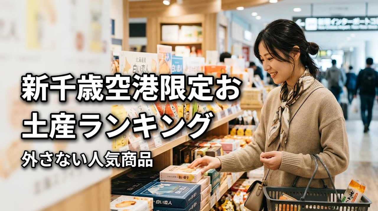 新千歳空港限定お土産ランキング決定版!絶対に外さない人気商品と購入時の注意点