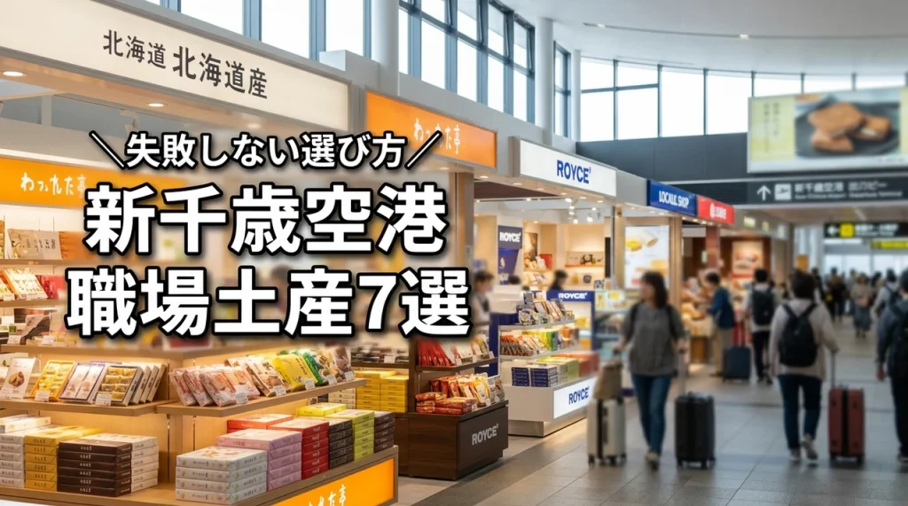 新千歳空港で職場向けお土産のおすすめ7選！失敗しない選び方と購入ルート