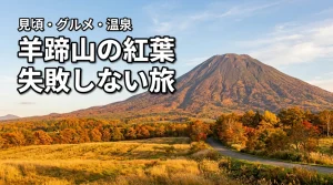 羊蹄山の紅葉で失敗したくない方へ！見頃時期や周辺のグルメ・温泉情報を網羅