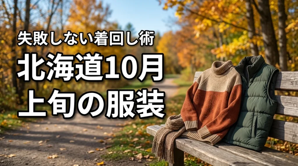 北海道の10月上旬の服装はどうする？本州との気温差に失敗しない着回しのコツ