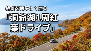 洞爺湖は紅葉ドライブで1周するのが正解！秋の絶景スポットを効率よく巡る方法