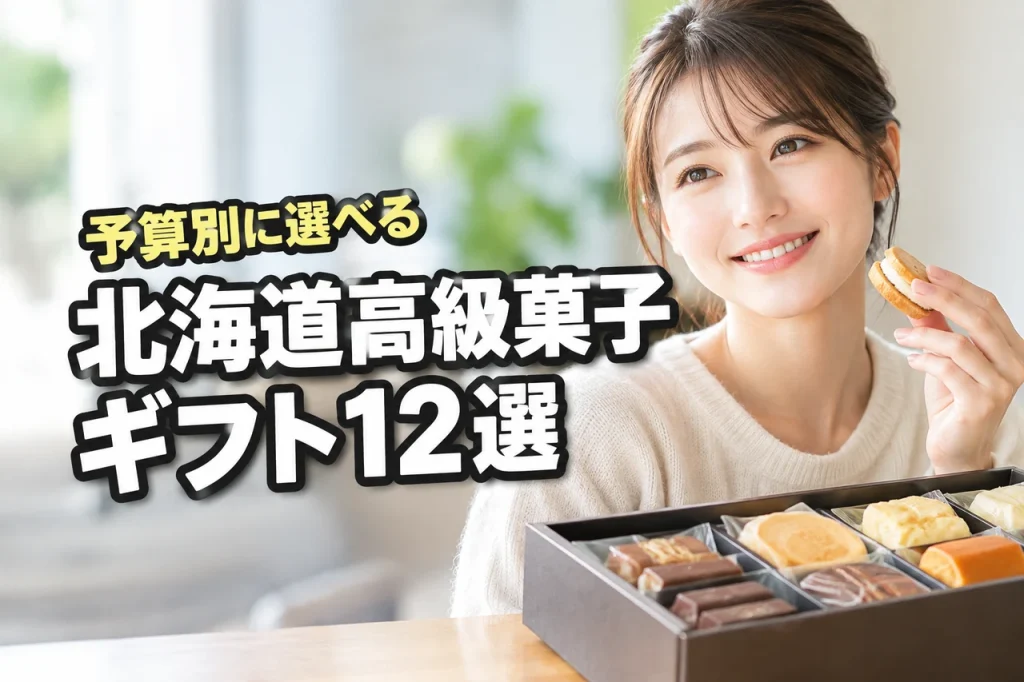 北海道の高級菓子ギフトおすすめ12選！予算別に選べる贈り方ガイド（記事のアイキャッチ画像）