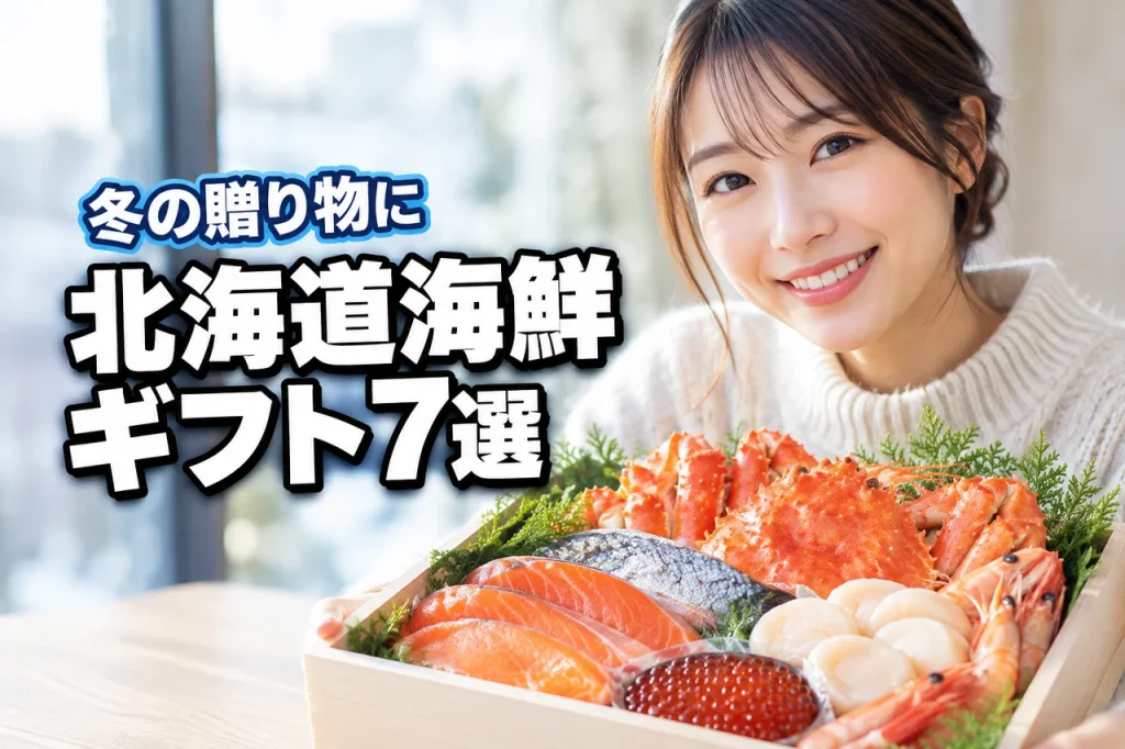 北海道の海鮮ギフト冬おすすめ7選お歳暮・年末年始の贈り物に最適な選び方（記事のアイキャッチ画像）