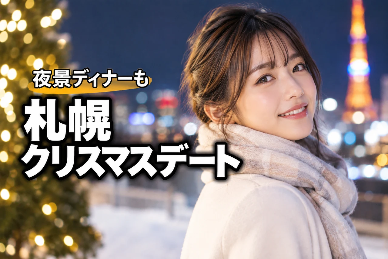 札幌のクリスマスデートを成功させるスポット7選と夜景ディナー5選（記事のアイキャッチ画像）