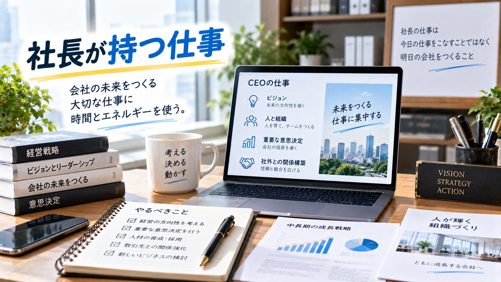 社長が持つ仕事